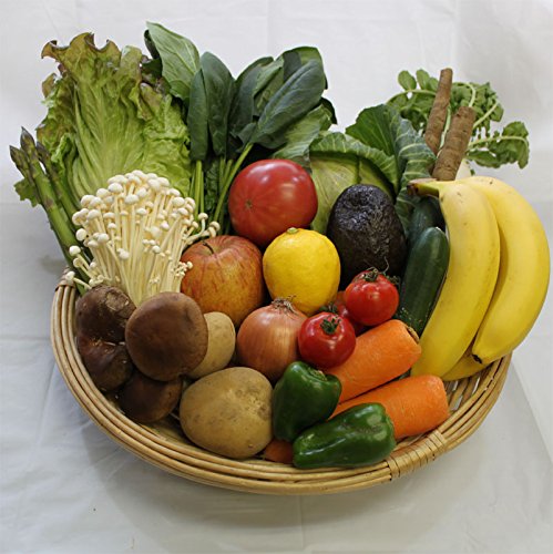 有機・無農薬栽培野菜と安心果物セット